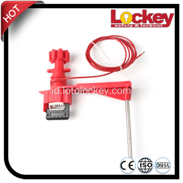 Universal Valve Lockout dengan One Blocking Arm